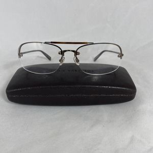 John Varvatos Designer Eyeglasses Frame V102 in Brown 60mm DEMO LENS